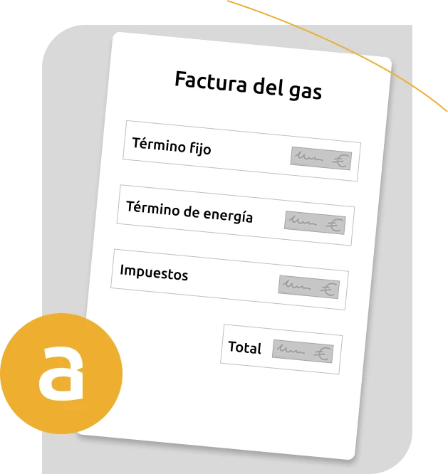 factura gas tarifa indexada